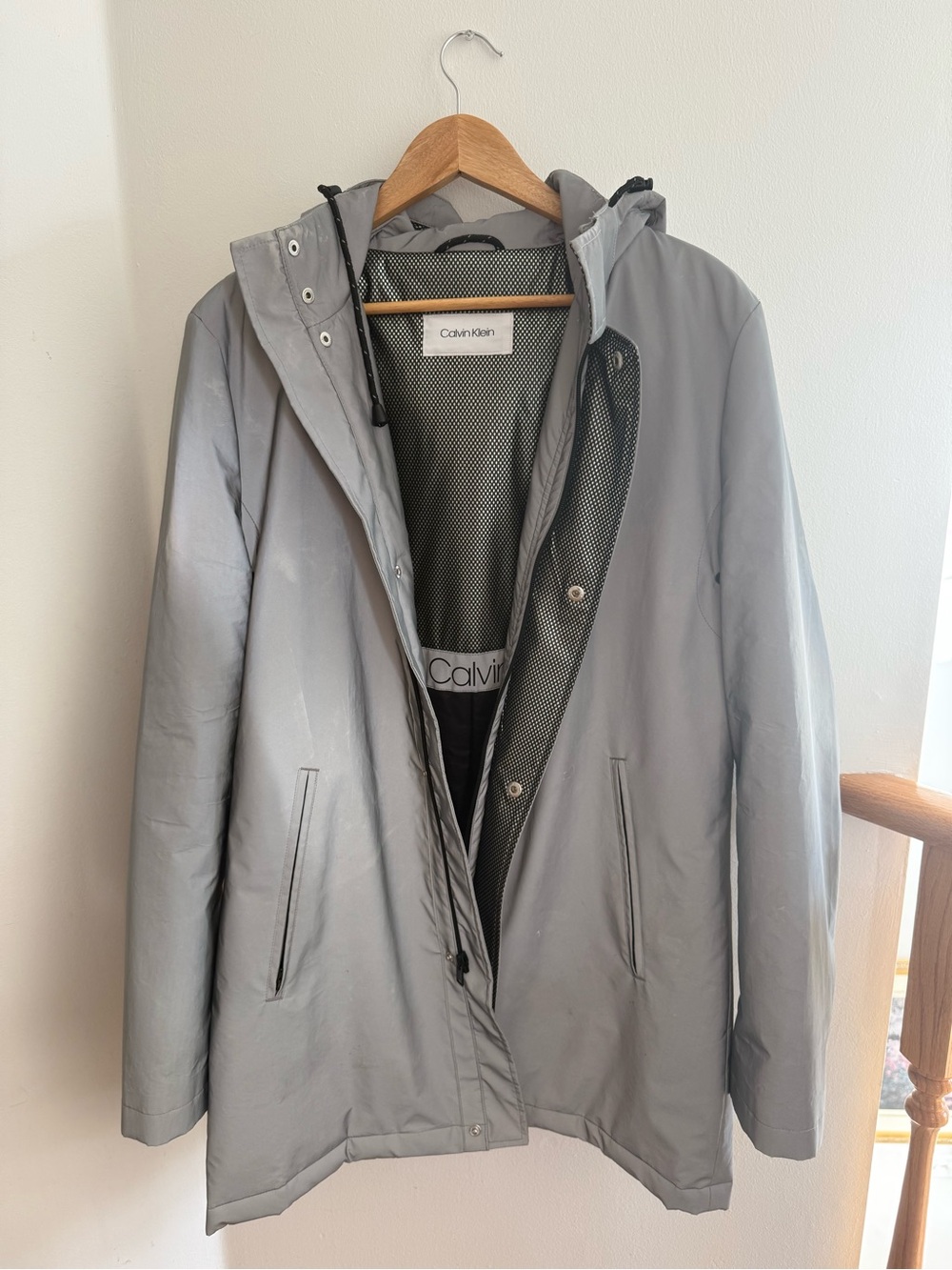 Calvin Klein Hooded Rain Jacket